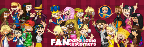 Fan Papa Louie Customers Wiki