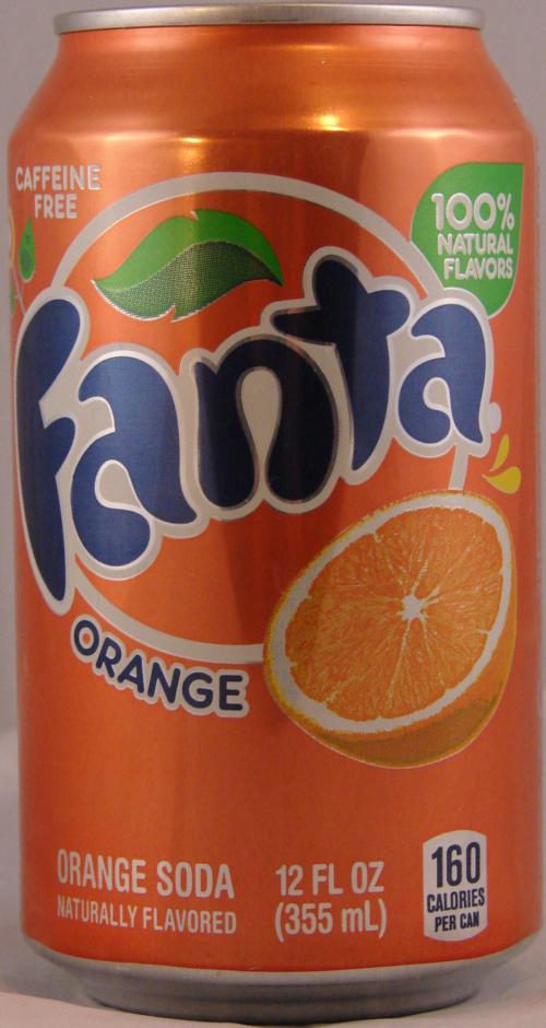 Fanta Orange Can