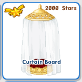 Curtain white