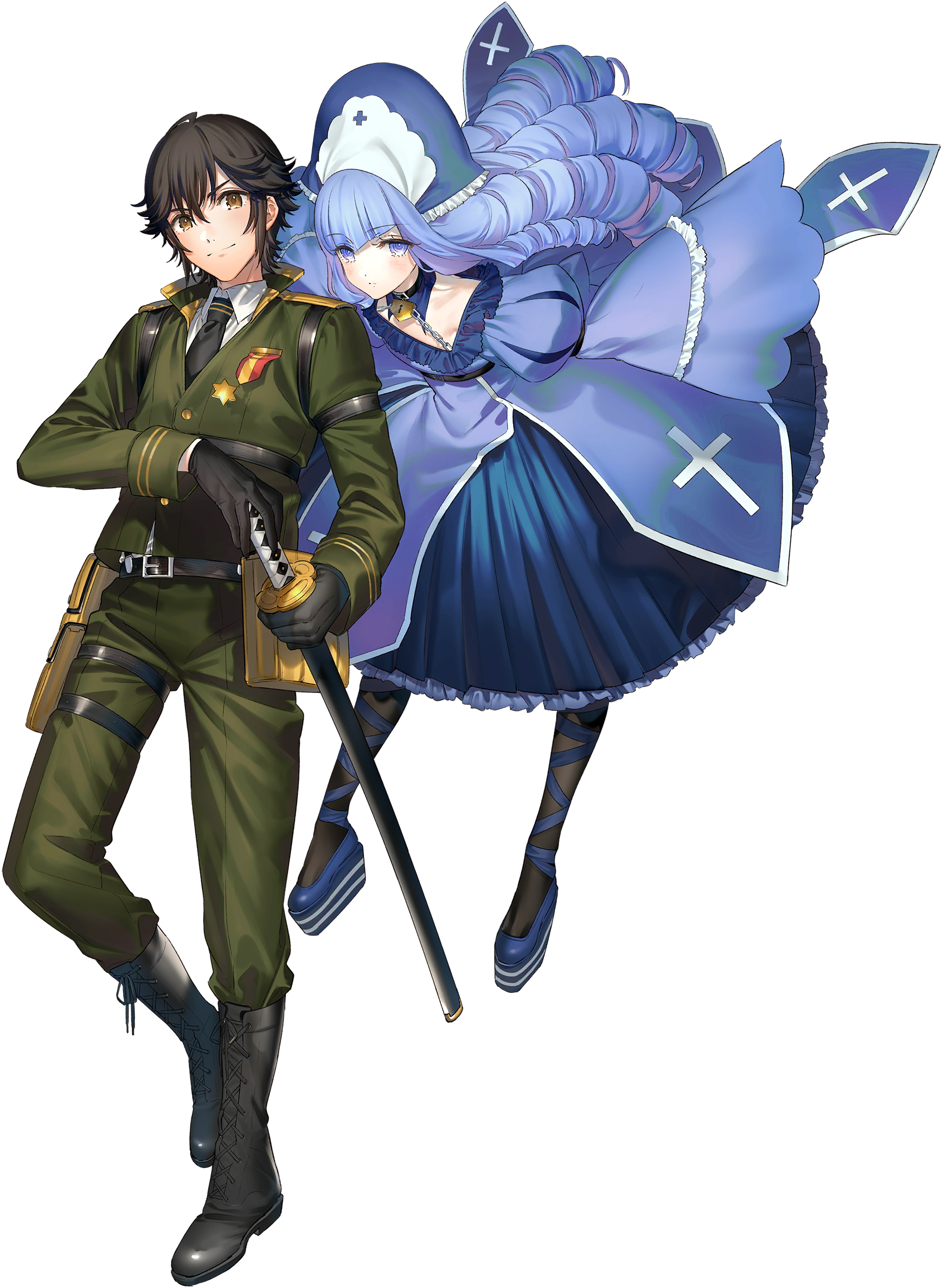 Kusanagi Takeru & Lapis | Fantasia Re:Build Wiki | Fandom