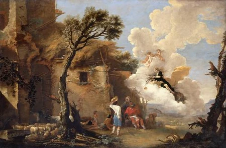 O Retorno de Astreia, de Salvator Rosa (1615-1673)
