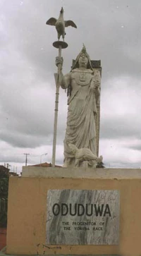 Estátua de Odududa em Ilê-Ifé