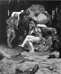 As gigantas Fenja e Menja do Grottasöngr ("Canção de Grótti")