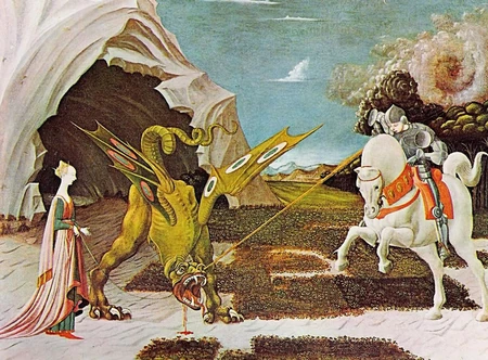 São Jorge e o Dragão, de Paolo Uccello, 1460