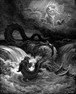 Leviatã (inveja), de Gustave Doré (1865)