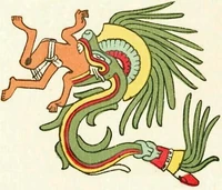 Quetzalcoatl, representado no Codex Telleriano-Remensis, do século XVI
