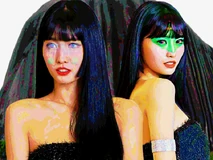 Hirai Momo como Bruneia Beniko Por Leo Menezes