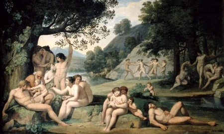 A Idade de Ouro, de Franz Catel (1778-1856) e J. J