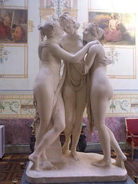 As Três Graças, de Antonio Canova (1814-17)
