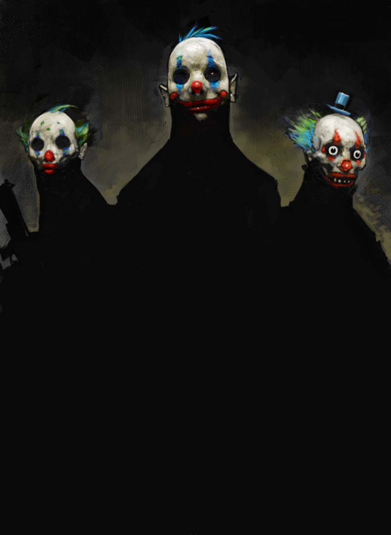 Dark clown