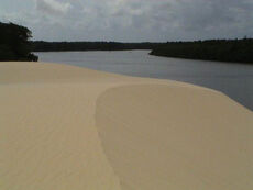 Paisagem da Ilha dos Lençóis, Cururupu (MA)