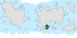 Location of Maronesia on the world map.