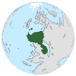 Location of Prunia on the globe.