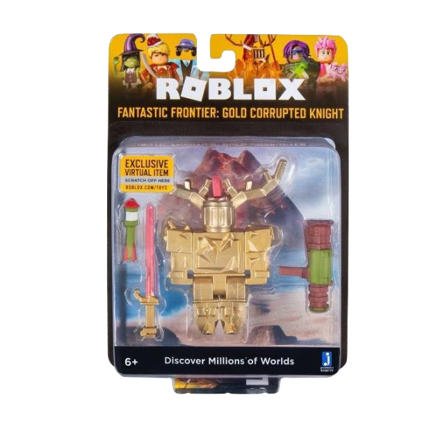  Roblox Fantastic Frontier: Croc Single Figure Core Pack with  Exclusive Virtual Item Code : Toys & Games