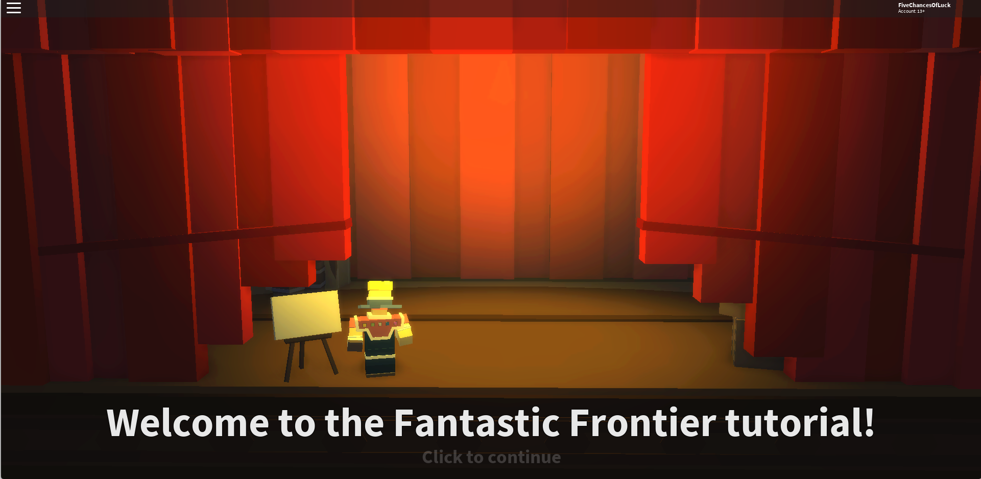 Tutorial Fantastic Frontier Roblox Wiki Fandom - what is the earliest video of fantastic frontier roblox