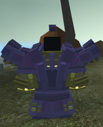 A player wearing the New Voice Set