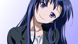 Anime girl hair red smile 12899 640x360
