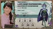 Lady Chirp Featherfowl's stats