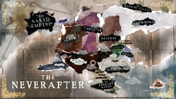 The Neverafter map image