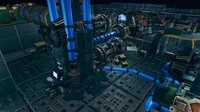 Reactor core engine room