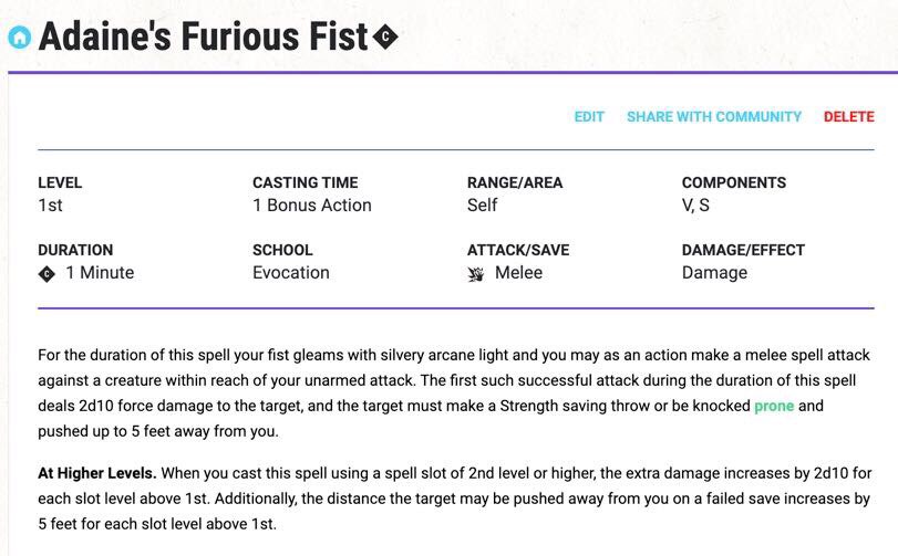 Adaine S Furious Fists Dimension Wiki Fandom