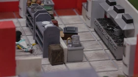 Cafe1.png (1.75 MB) The kitchen area of the Aguefort cafeteria, seen in Episode 2: Clash of the Corn Cuties