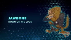 Jawbone before his position at Aguefort.