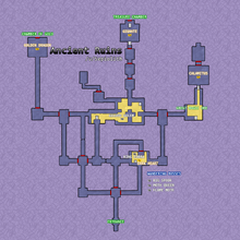 Sepiolith's Ancient Ruins Map Diagram