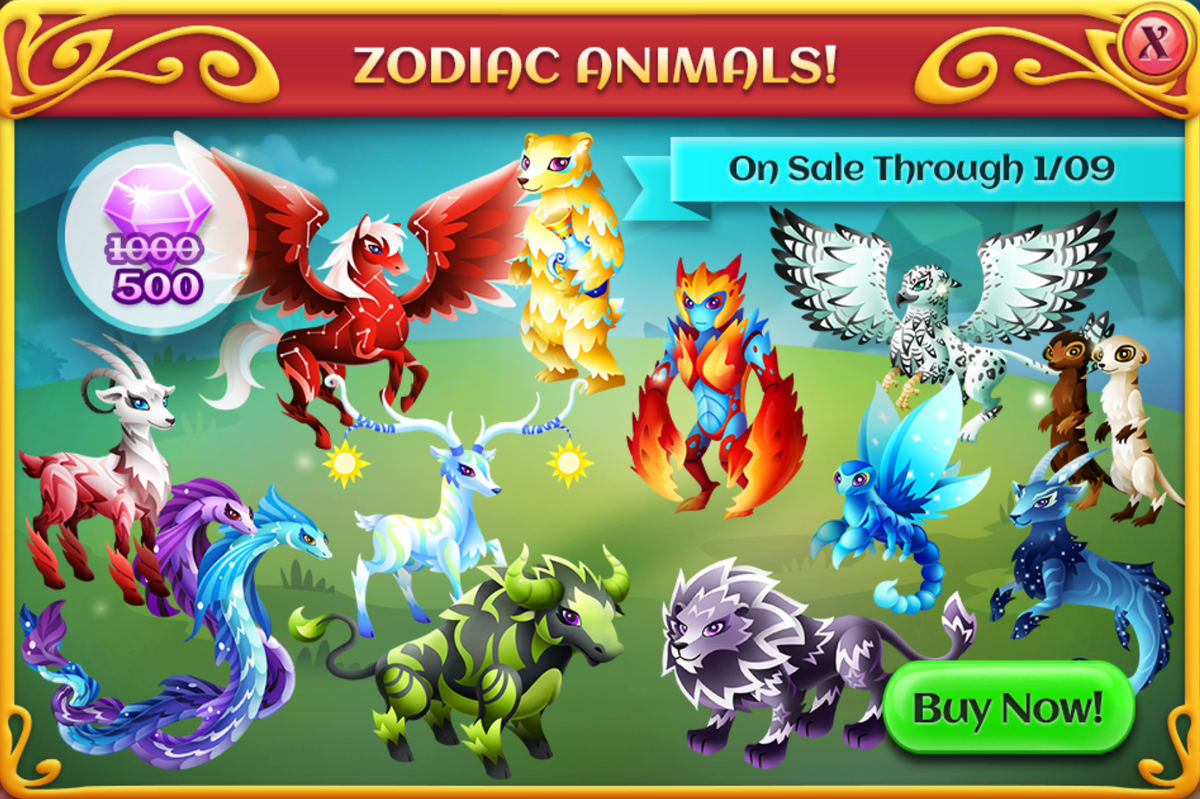 Zodiac Animals 2018 Sale | Fantasy Forest Story Wiki | Fandom