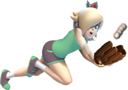 Rosalina playing baseball by Nutta.