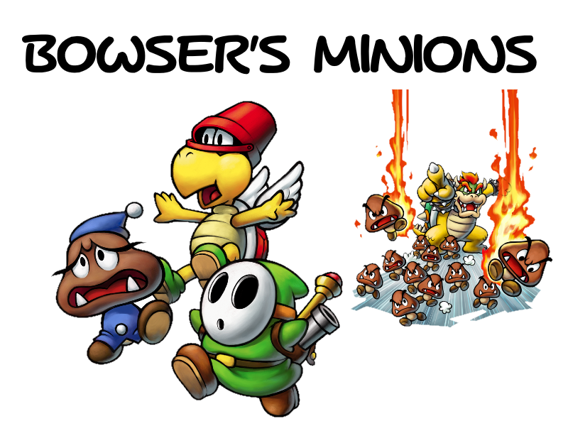 bowser's minions