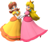 Daisy and Peach