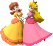 Daisy and Peach