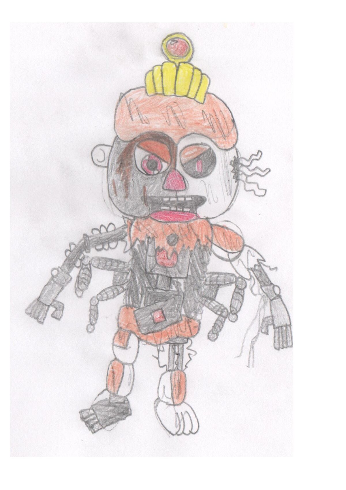 A Jumpscare recreation for Molten Freddy. : r/fivenightsatfreddys