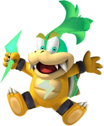 3D image by Peanutjon (notice his head looked like Larry Koopa)