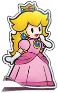 Paper Princess Peach Artwrok