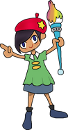 Adeleine in Kirby: Nova Zoo