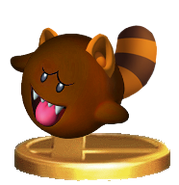 TaBooki's trophy in Super Smash Bros. Duel.