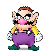 Wario's small form, as seen in Super Mario Land 3: Wario Land.