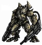 Alien Mech: A much improved version of the Alien Walker, this wrecking machine has a powerful cannon and machine gun, but is not very fast.(This is available for Platinum Edition ONLY)