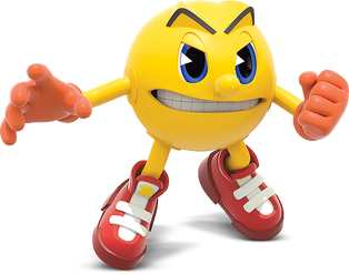 New Pac- Man (For Pac- Man, get after unlocking 1/2 of the other outfits)