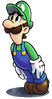 Mario luigi rpg style luigi ssb4 pose by master rainbow-dbdn1p2