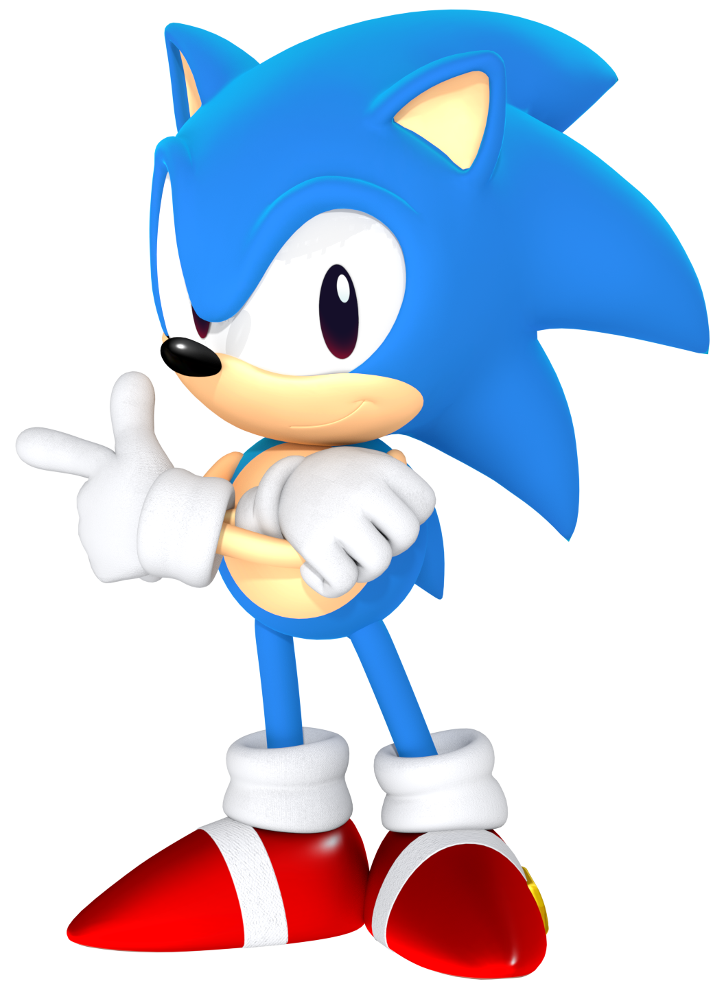 Spin on X: a new Classic Sonic render based on the Mania (special