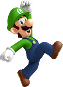 NSMBWii Luigi