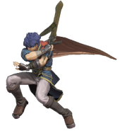 1.14.Path of Radiance Ike preparing to Quick Draw