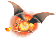 1.8.Charizard Preparing to use Flare Blitz