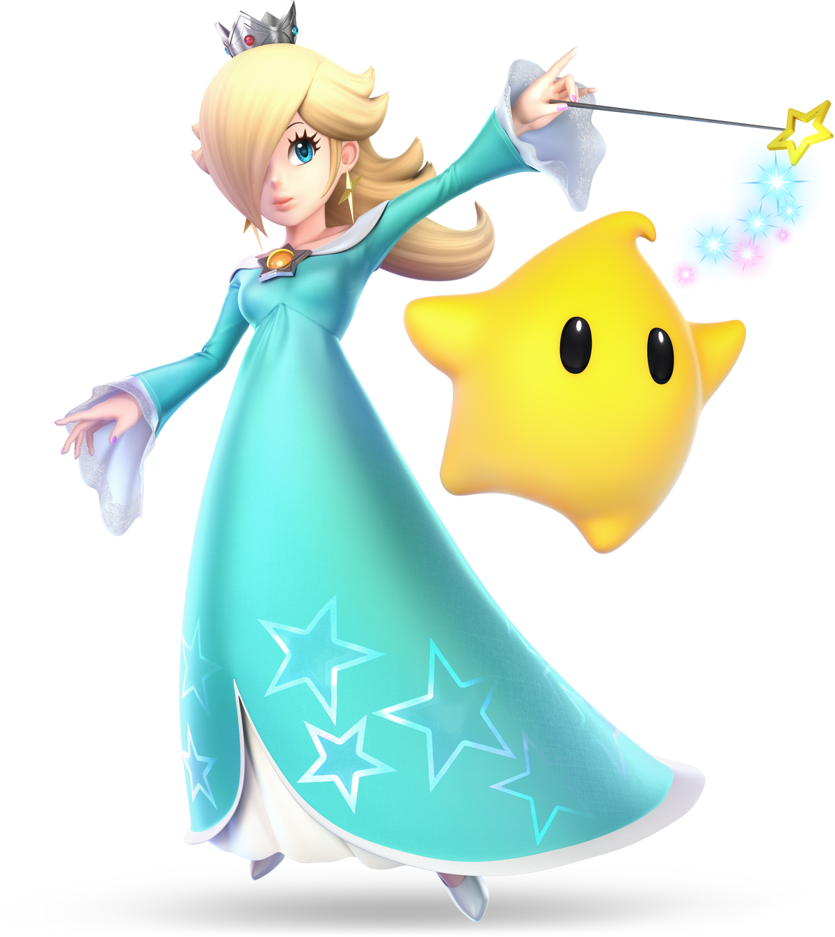 princess rosalina and her boyfriend