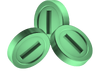 A group of Green Coins.