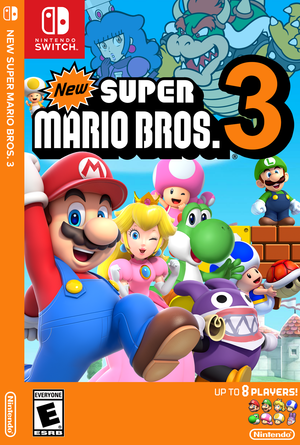 New Super Mario Bros. 3X Coop (V2.5)  Irmaos mário, Super mario bros, Jogo  do mário