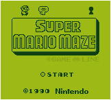 The title screen.